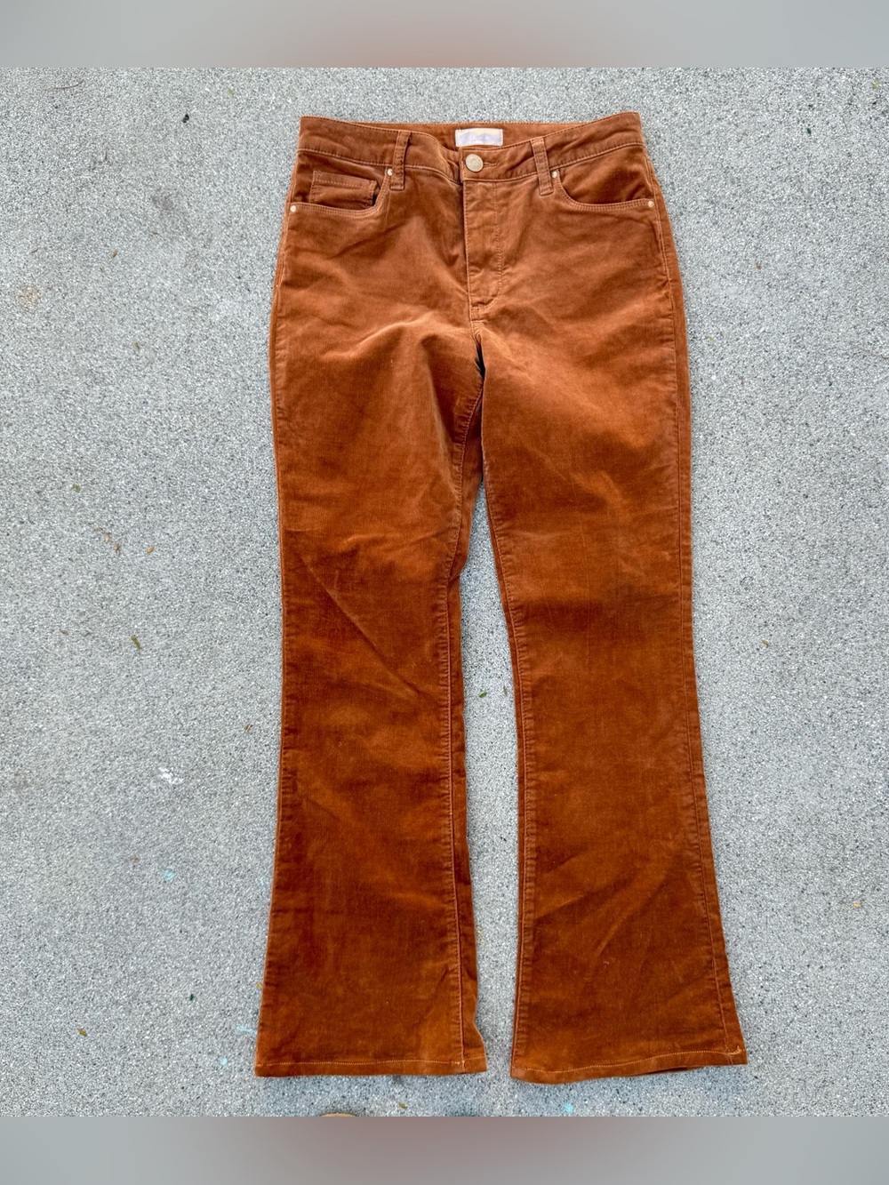 KUT from the Kloth Ana High Rise Fab Ab Flare Corduroy Jeans size 4 - Picture 10 of 11